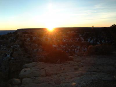 Grand canyon National park sunrise A Happy New Year! 4days