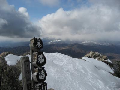 大晦日、瑞牆山独占