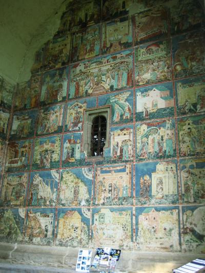 2007年ルーマニア旅行第14日目(5)ブコヴィナ地方：ラストはこぢんまりなアルボーレ修道院＆５つの修道院のまとめ