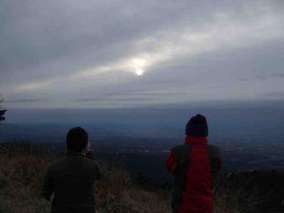 赤城山・鍋割山に登って日の出を見てきました。