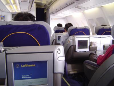 春のヨーロッパ　名古屋からルフトハンザ・ビジネスでヘルシンキへ