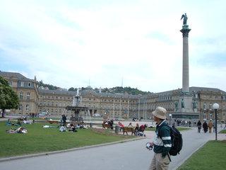 ダウンタウンをのんびり散歩