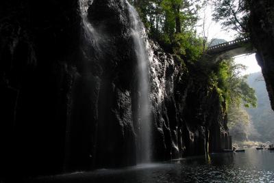 湯布院・阿蘇・高千穂（５）　高千穂峡ボート遊びと遊歩道