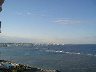最終日のホテル・ザ・ビーチタワー沖縄