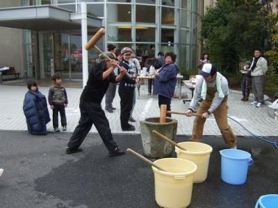 餅つき大会　　　天草