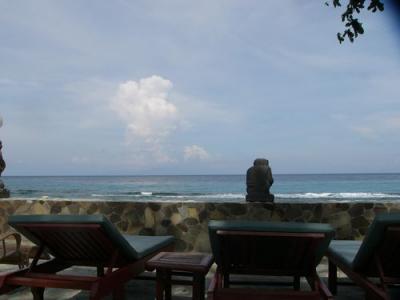 ロンボク島のホテルライフ