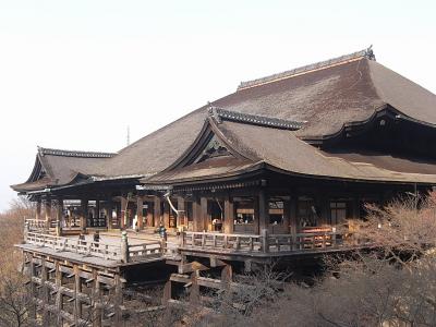 冬の京都　清水寺