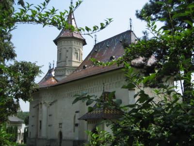 2007年ルーマニア旅行第15日目(4)スチャヴァ：外壁のフレスコ画が惜しい聖イオアン修道院