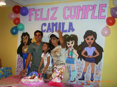 Camilaの誕生会