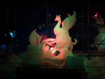 六甲山氷の祭典と１０００万ドルの夜景