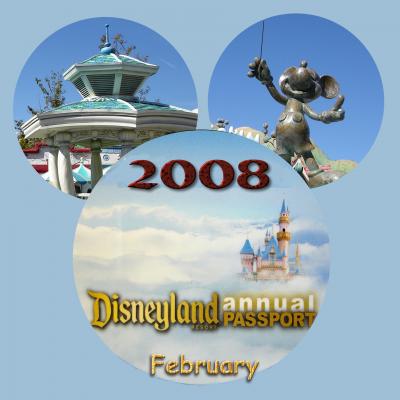 2008 Disneyland Resort February