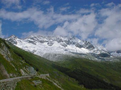 2000年スイス旅行2　St.Moritz→Saas Fee