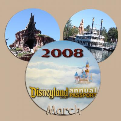 2008 Disneyland Resort March