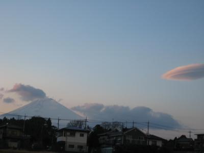 **富士山上空に謎の飛行物体が！？**　静岡への旅