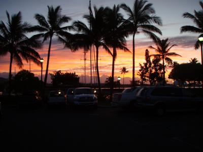 ハワイのサンライズ