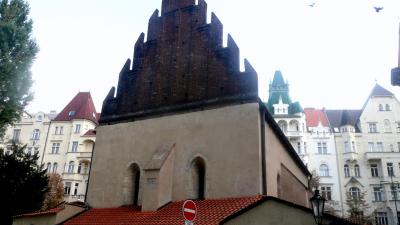 33シナゴーグ(ユダヤ人教会）と旧ユダヤ人街 in プラハ