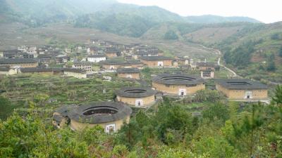 客家建築見学旅行（３日目：永定初渓土楼群編）