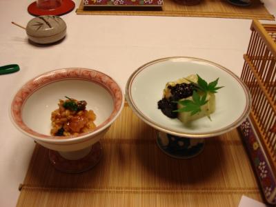 ? 武雄旅行　「竹林亭」　２日目夕食・朝食