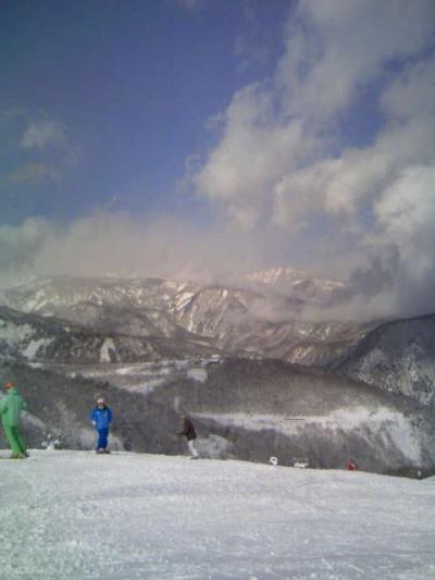 白馬八方尾根1泊2日スノボツアー