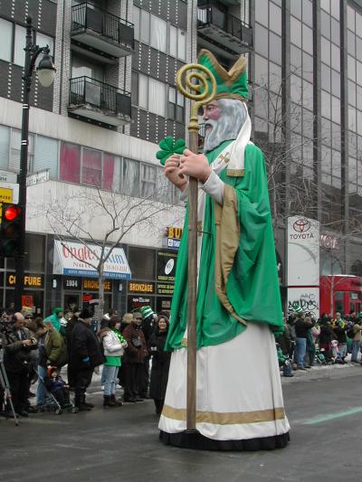 St.Patrick's Day Parade at Montreal 2008