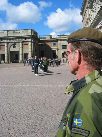 スウェーデンの癒しに触れよう！ ～?兵隊さんを見に行こう　護衛交換式～