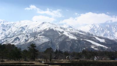 初春の北アルプス（２）白馬八方