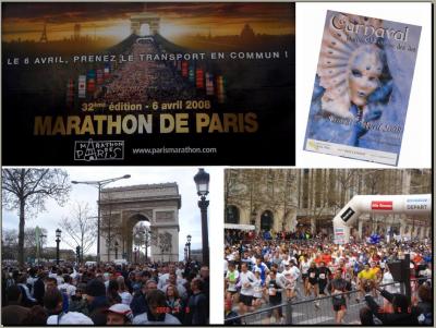 パリ（2008年4月）  パリ・マラソン♪