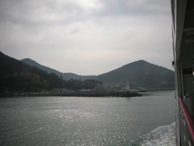春の韓国　(青山島）