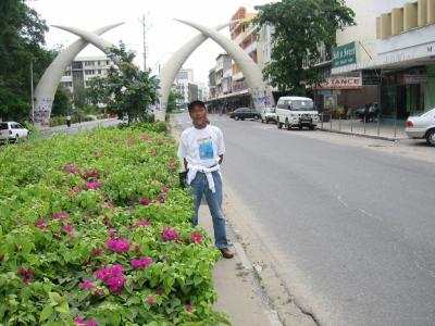 アフリカ 初上陸!