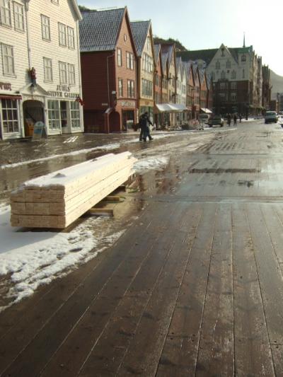 ヨーロッパ周遊 鉄道の旅、ノルウェー、ベルゲン