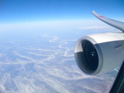 ブダペスト＆ウィーン　2008春　空の旅～成田→フランクフルト経由ブダペスト～