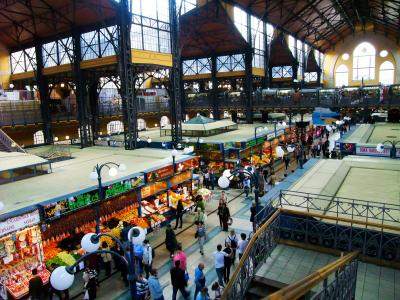 ブダペスト＆ウィーン　2008春　ペスト～中央市場でお買い物・国会議事堂でツアー参加失敗～