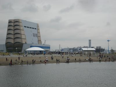 京浜工業地帯にビーチ現る！　◆　かわさきの浜　東扇島東緑地公園　◆