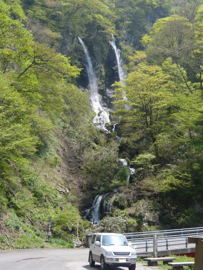 2008年ＧＷ・富山へドライブ《その８》◆南砺市にある不動滝と夫婦滝