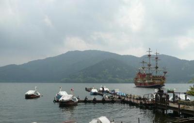 新緑の箱根で空中散歩