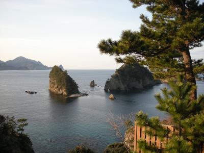 海がきれーい　　堂が島温泉