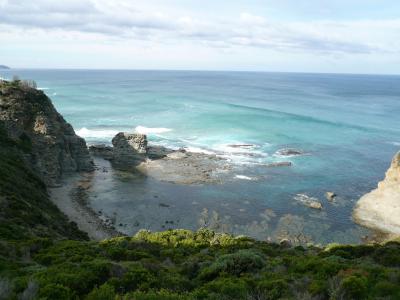 グレートオーシャンロード(ビクトリア州・西海岸）・トレッキング 4- Castle Cove to Johanna Beach (片道コース）