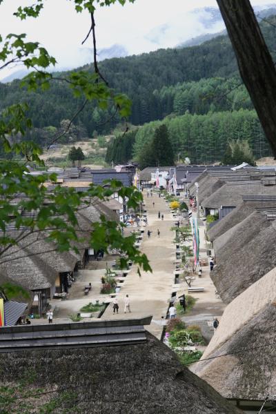 大内宿と会津西街道