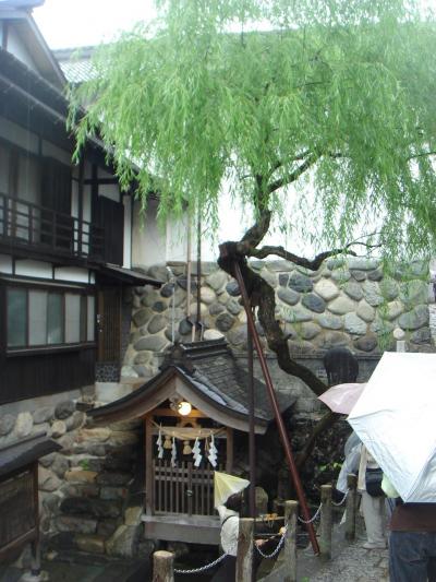 雨でも楽しめる郡上八幡