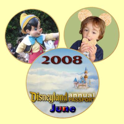 2008 Disneyland Resort June