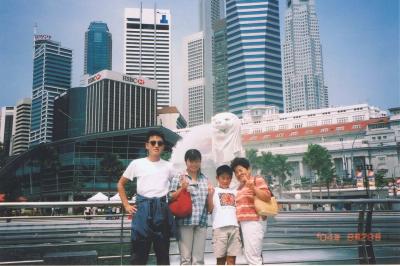 2004年8月 母親と甥っ子の海外デビュー、ビンタン島＋シンガポール５日間