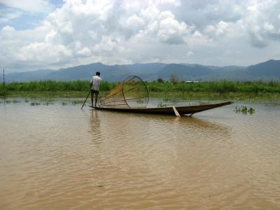 ミャンマーの素朴な風景