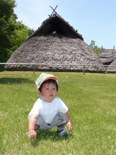 高床式倉庫がある科野の里歴史公園