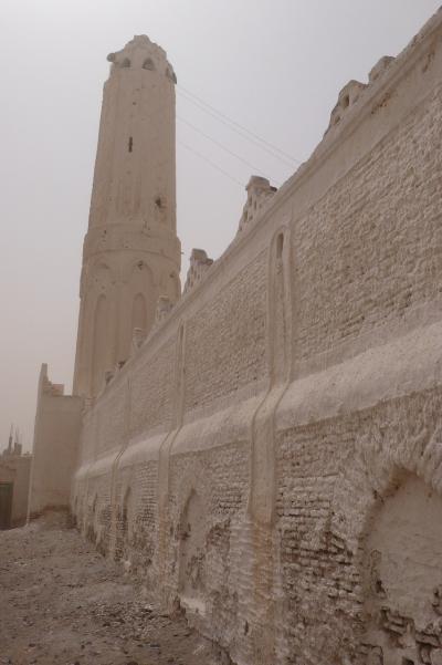 砂嵐に遇い、デジカメが