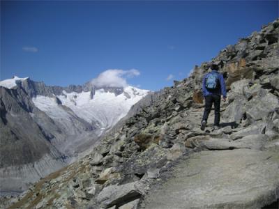 スイス旅行記 4日目♪　Aletsch Gletscher
