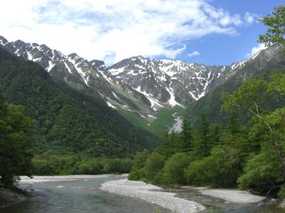 2008  上高地・霧ｹ峰一泊二日格安旅行、河童橋　～