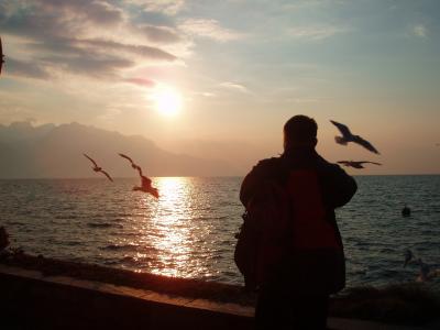 2005年欧州一人旅。～モントルー～