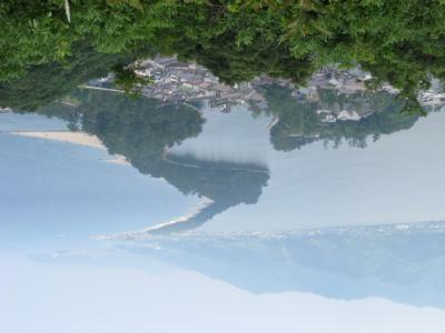 日本三景　天橋立を歩いて渡る