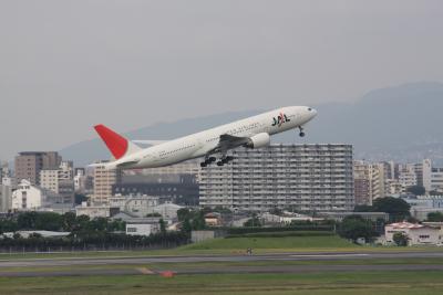 Itami Osaka International Airport 伊丹空港にて