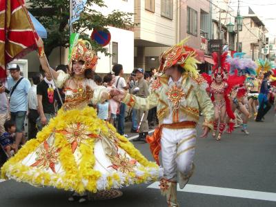 素朴な街 『川崎大師』 の暑い一日